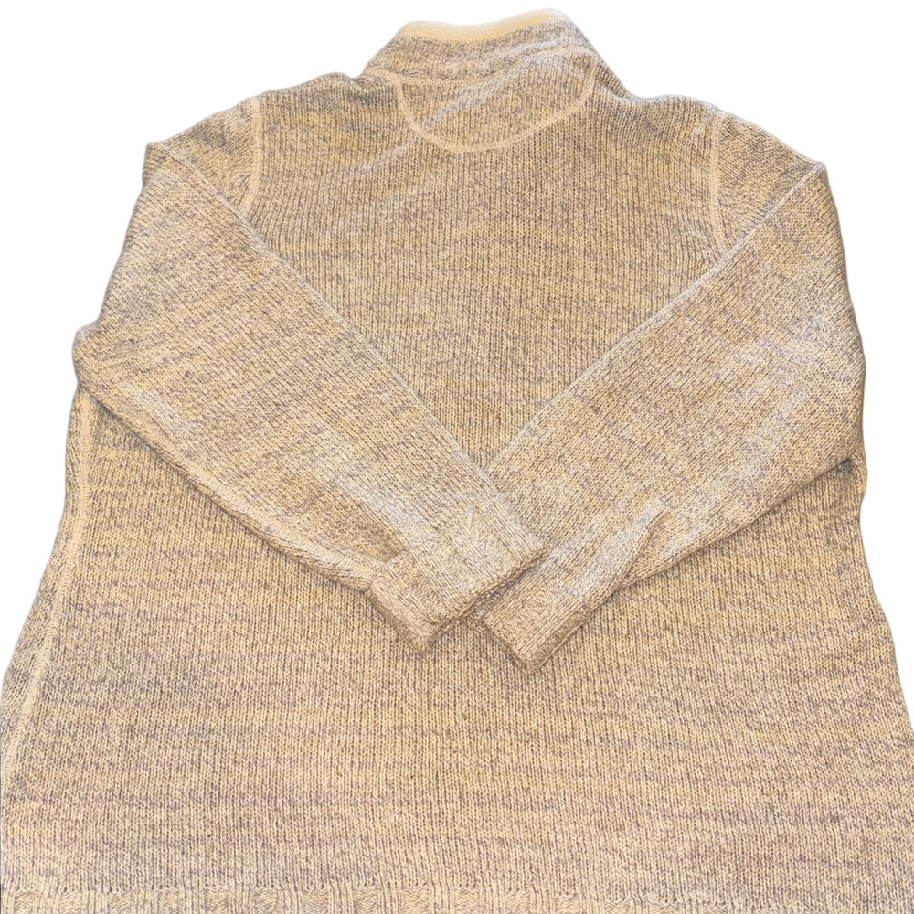 Woolrich Woman’s 2X Cream 1/4 Zip Pullover Sweater - Picture 6 of 7